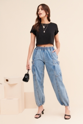 bdg cargo jogger jean