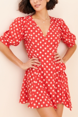 Ronny kobo clearance polka dot dress