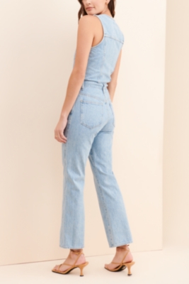 70s Fitted Vest Coveralls
