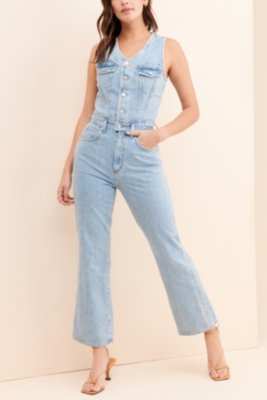 70s Fitted Vest Coveralls