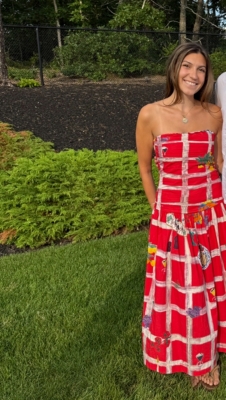 Carolina K ★ Malla Strapless Drop-Waist Midi Dress Carolina K Malla Strapless Drop-Waist Midi Dress | Anthropologie