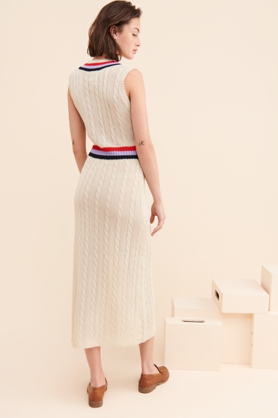 Tennis Stripe Sweater Dress | Nuuly
