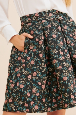 rurumu:/ルルムウ/collage jacquard mini skirt rurumu:/ルルムウ/collage jacquard mini skirt