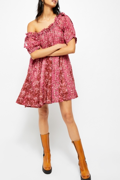 knee length dresses for ladies Jet Set to Morocco Mini Dress S / Olive main image 0