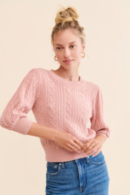 Villa Cable Pullover Sweater Nuuly