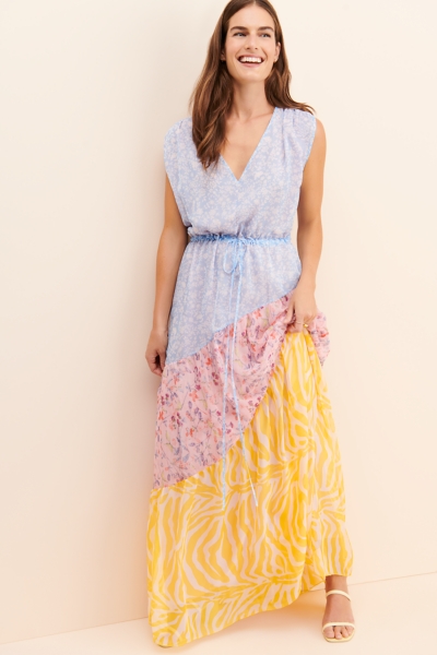 free people women's short sleeve sundrenched maxi dress Free People Short Sleeve Sundrenched Maxi Dress – Timber Boutique