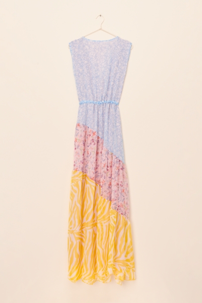 Natalia Paneled Print Dress | Nuuly