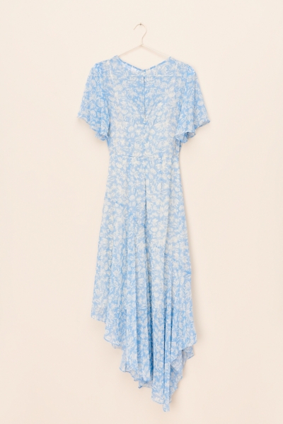 knee length dresses for ladies ASTR The Label Wisteria Flutter Sleeve Maxi Dress – Lee & Me Boutique main image 0