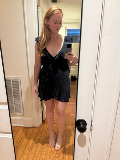 kimchi blue ruby wrap mini dress Ruby Wrap Mini Dress