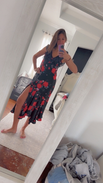 Warm Hearts Midi Dress | Nuuly