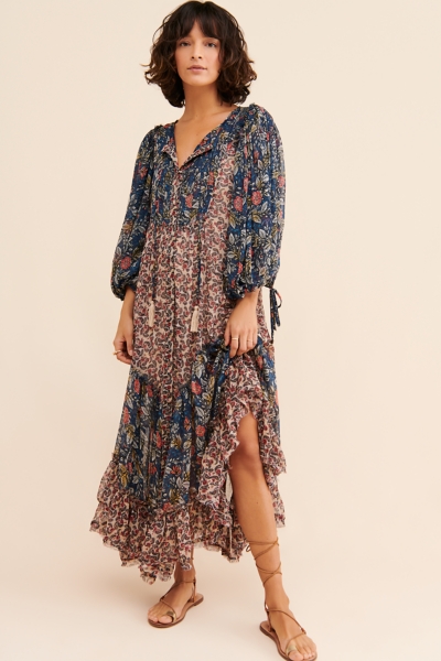 Estelle Chiffon Maxi Dress | Nuuly