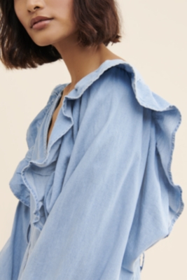 Imogene Denim Mini Dress | Nuuly
