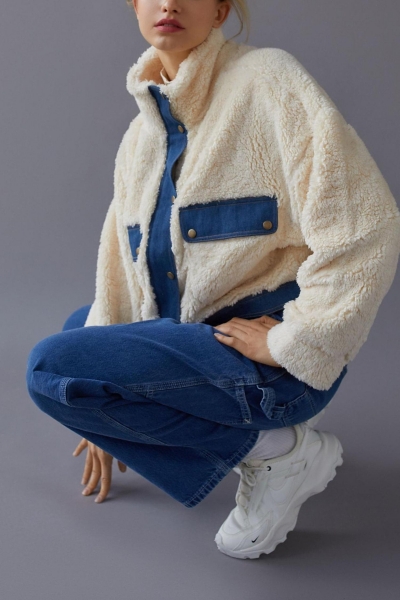 Laura Cozy Sherpa Jacket | Nuuly