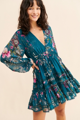 Cherry Blossom Mini Dress | Nuuly
