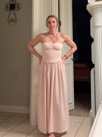 Hello Lovely Striped Maxi Dress | Nuuly