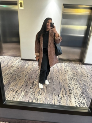Tweed Cocoon Coat | Nuuly
