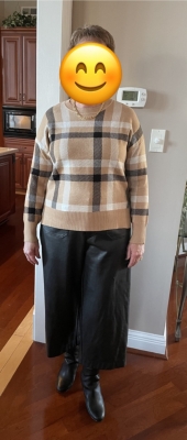 ニット・セーター HUECLOSET Universe jacquard knitwear Jacquard-Knit Turtleneck Sweater - Light beige melange