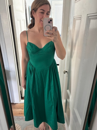 bellamy bustier midi dress Astr the Label Bellamy Bustier Midi Dress
