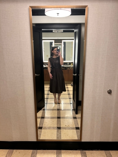 Sleeveless Vegan Leather Wrap Midi Dress | Nuuly