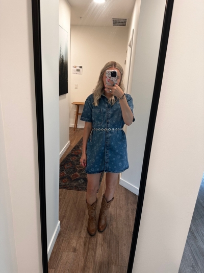 Route Denim Dress | Nuuly