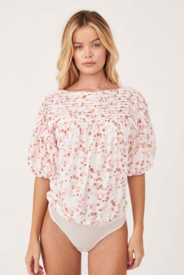 Floral bodysuit online