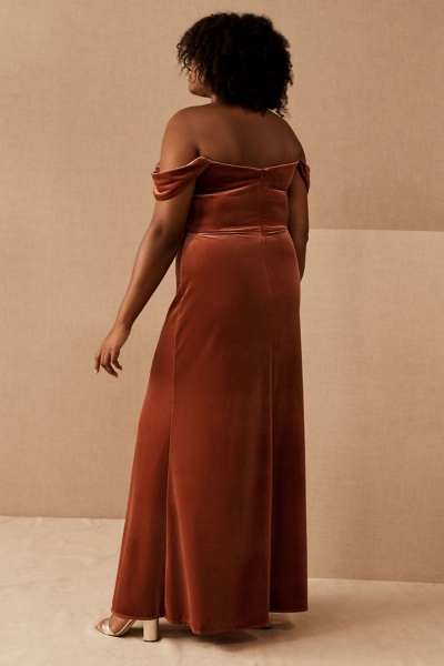 louisa ballou maxi dress Louisa Ballou High Tide Dress Painted Sunset