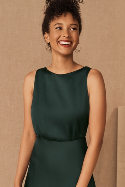 beckett satin maxi dress New BHLDN -Beckett Satin Maxi Dress