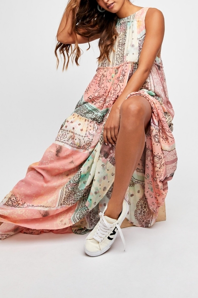 chiffon floral maxi dress Nuichan women's chiffon maxi dress, long sleeve floral dress in green