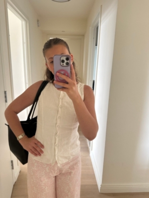 Micah Linen Blend Top