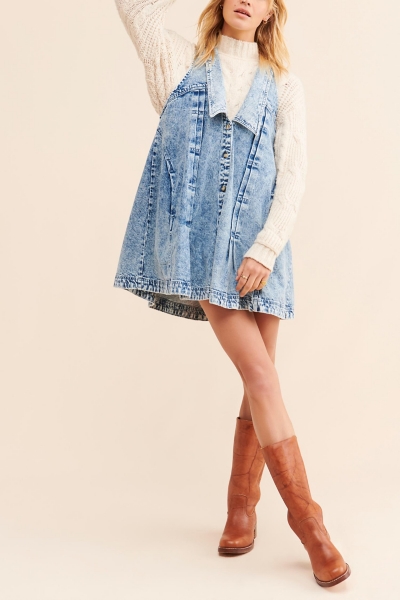 katie denim dress Katie Denim Dress
