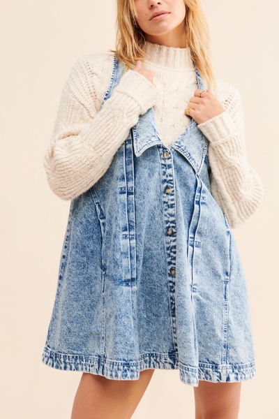 katie denim dress Katie Denim Dress