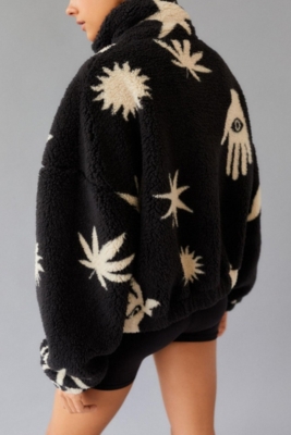 Olivia Printed Sherpa Jacket