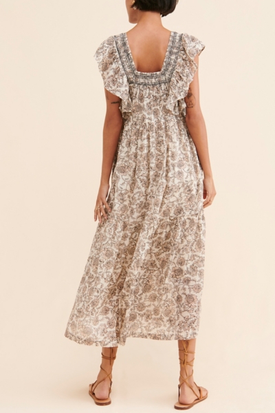 blue sequin dress midi Ever-Pretty 3/4 Sleeve A-Line Sequin Round Neck Midi Dress for Summer Formal Wedding Guest Dress
