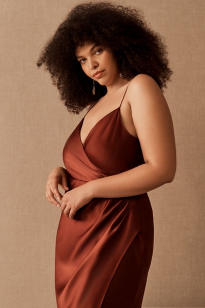 freya satin charmeuse dress Freya Satin Charmeuse Dress