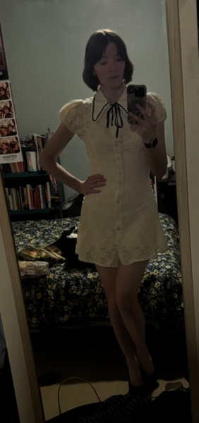 lace dress sale Rowan Lace Dress in Sage main image 1