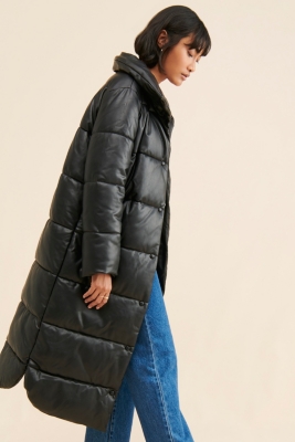 Padded Cocoon Coat