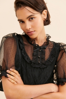 公式サイト購入Bibiy. HARLEY TULLE BLOUSE - メルカリ
