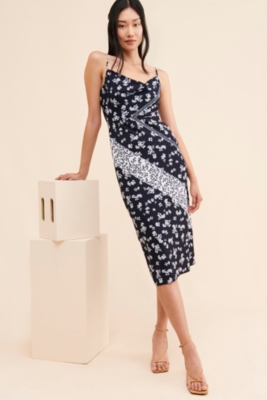 Bias Cut Slip Dress