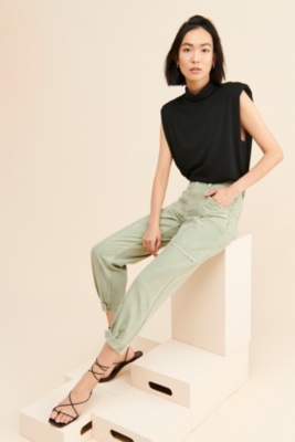 Tyra Snap Leg Utility Jeans | Nuuly