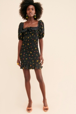 Tiny Fruits Smocked Mini Dress | Nuuly