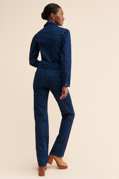 Stretchy Denim Coveralls | Nuuly
