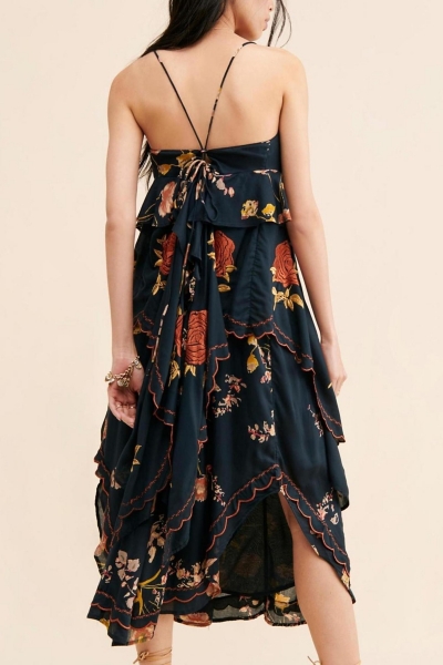 chinese dress ladies Audrey Maxi dress – PERLACI main image 0