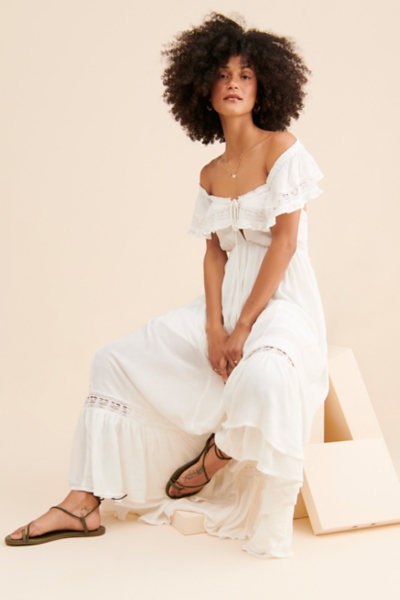 free people moonlight ocean maxi dress Free People Moonlight Ocean Maxi Dress Large free-est NWT