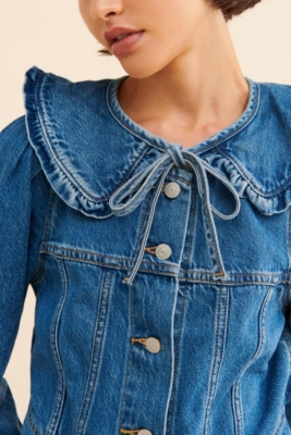 Prairie Collar Denim Jacket | Nuuly