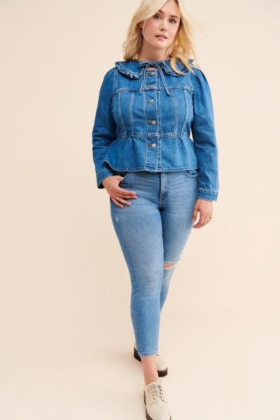 Prairie Collar Denim Jacket | Nuuly