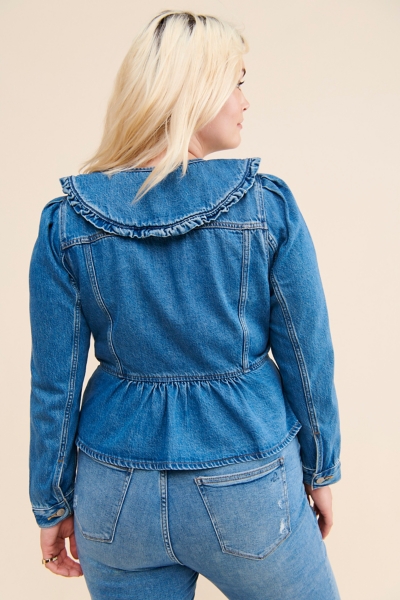 Prairie Collar Denim Jacket | Nuuly