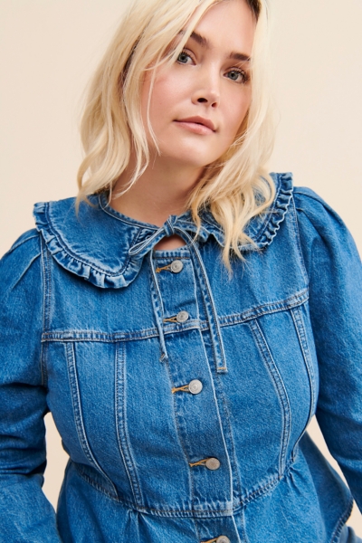 Prairie Collar Denim Jacket | Nuuly