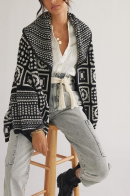 Square Patchwork Cardigan | Nuuly Rent