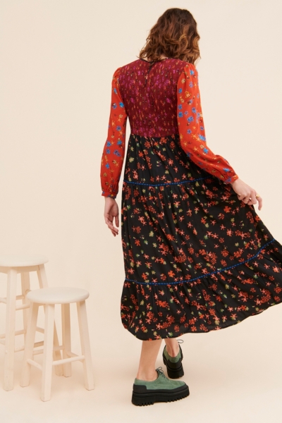 Svenson Colorblock Maxi Dress | Nuuly