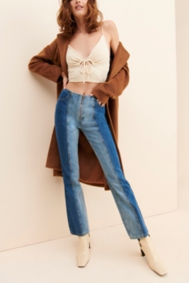 DOUBLE FACE MI-MOLLET FLARE | SKIRT | MADISONBLUE